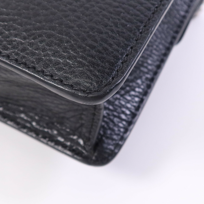 GUCCI 牛皮皮革Dionysus銀扣鏈帶肩背袋-6