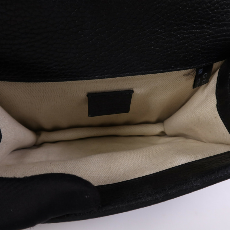 GUCCI 牛皮皮革Dionysus銀扣鏈帶肩背袋-10