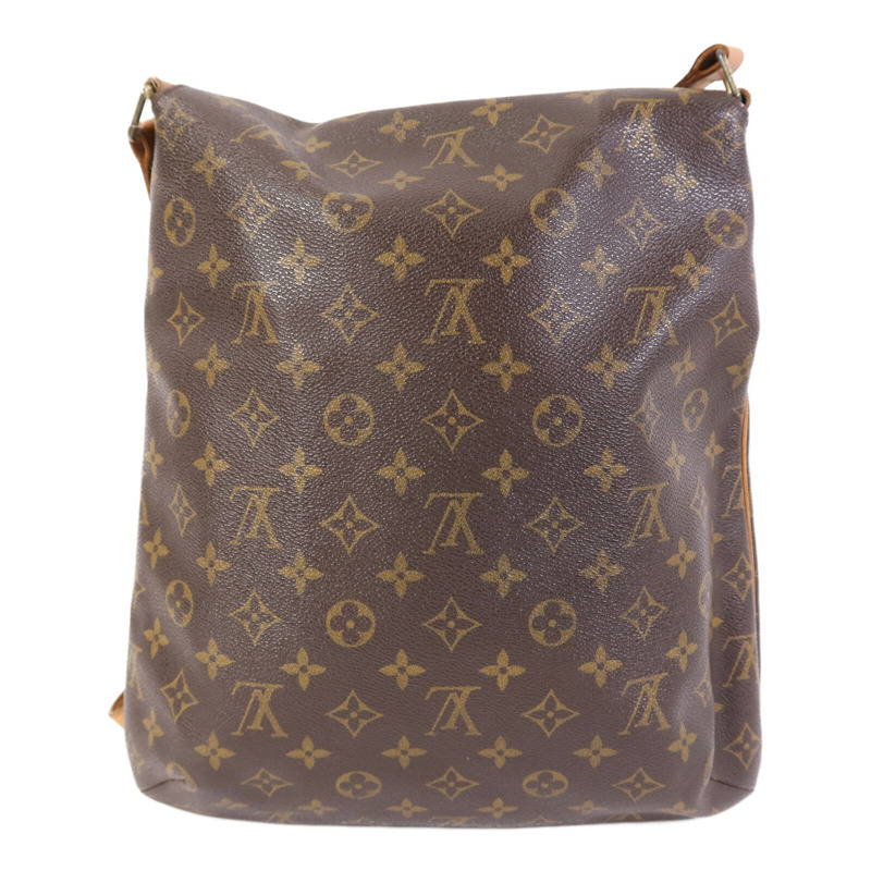 LOUIS VUITTON Monogram Musette金扣肩背袋-1