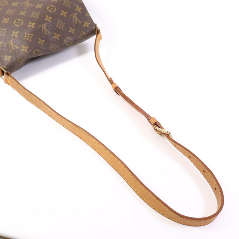 LOUIS VUITTON Monogram Musette金扣肩背袋-8