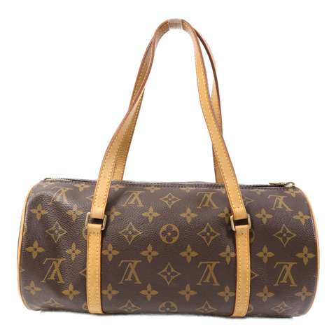 LOUIS VUITTON Monogram Papillon GM金扣手挽袋
