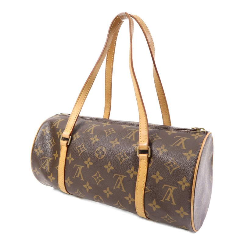 LOUIS VUITTON Monogram Papillon GM金扣手挽袋-1