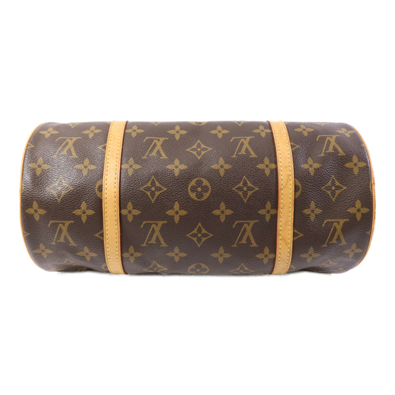 LOUIS VUITTON Monogram Papillon GM金扣手挽袋-3