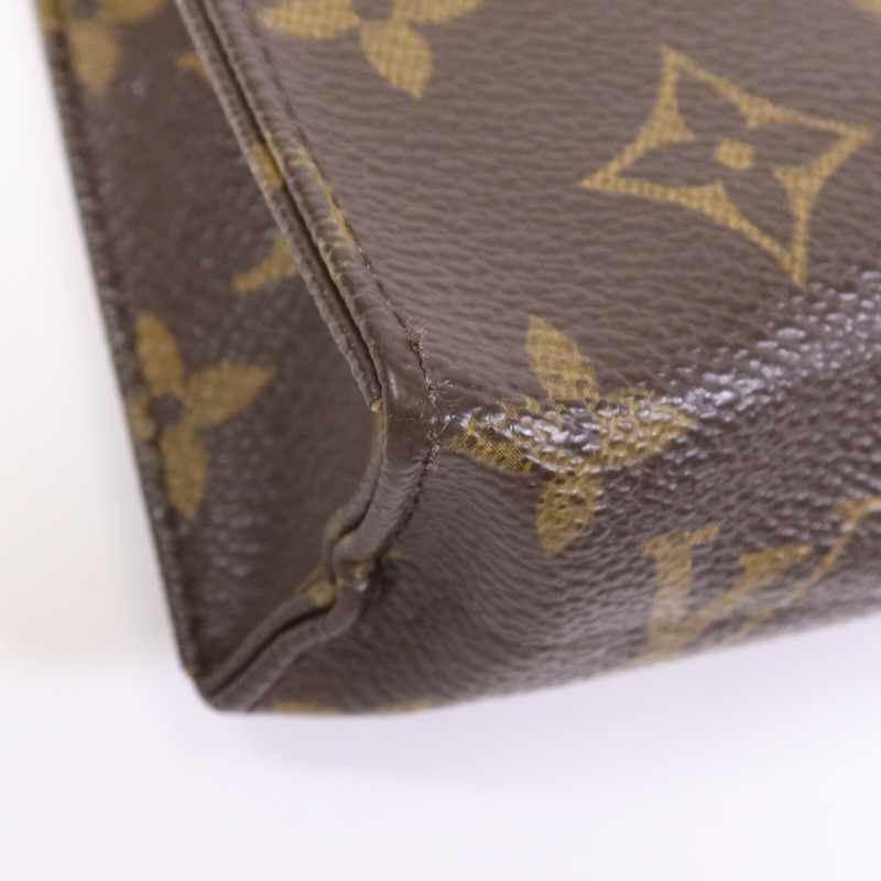 LOUIS VUITTON Monogram Toiletry Pouch 15金扣手拿包-5