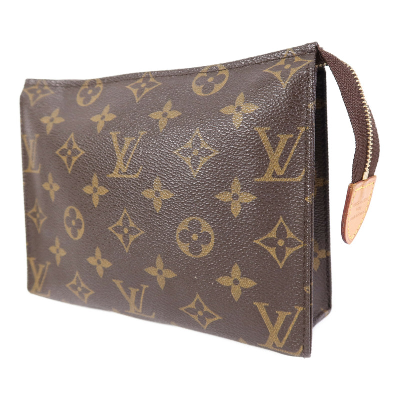 LOUIS VUITTON Monogram Toiletry Pouch 19金扣手拿包-1