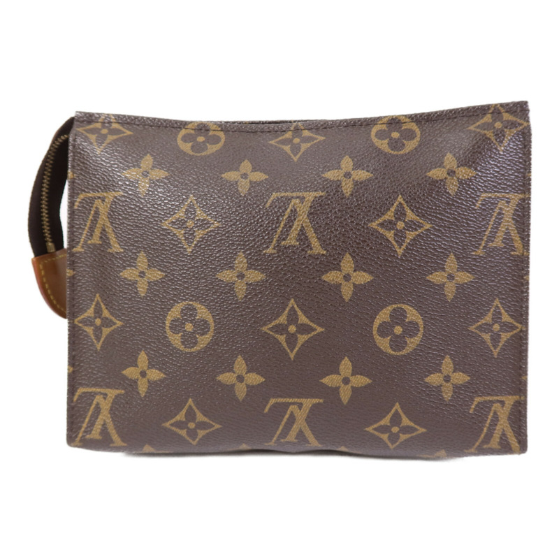 LOUIS VUITTON Monogram Toiletry Pouch 19金扣手拿包-2