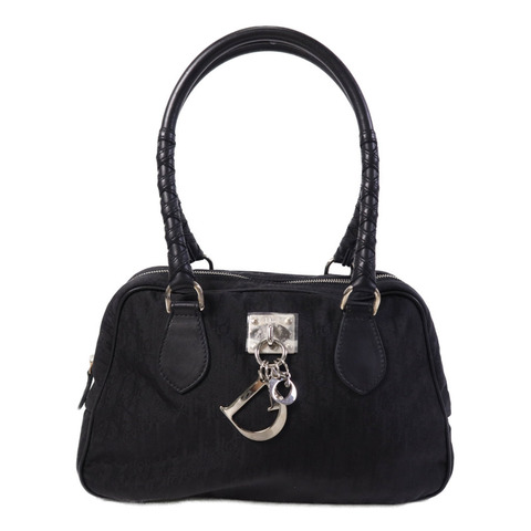 Dior 帆布Tote Bag銀扣手挽袋