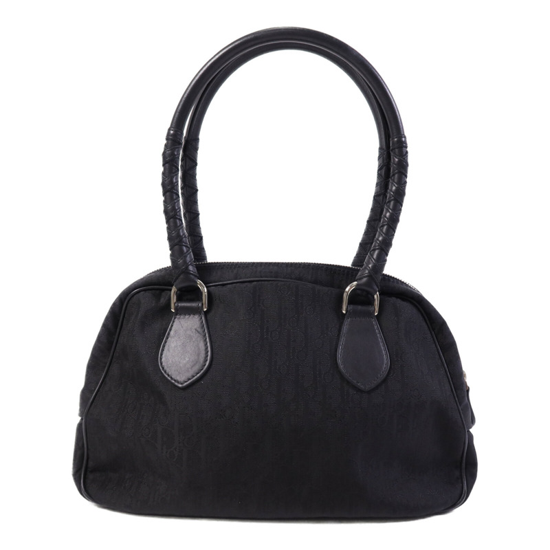 Dior 帆布Tote Bag銀扣手挽袋-1