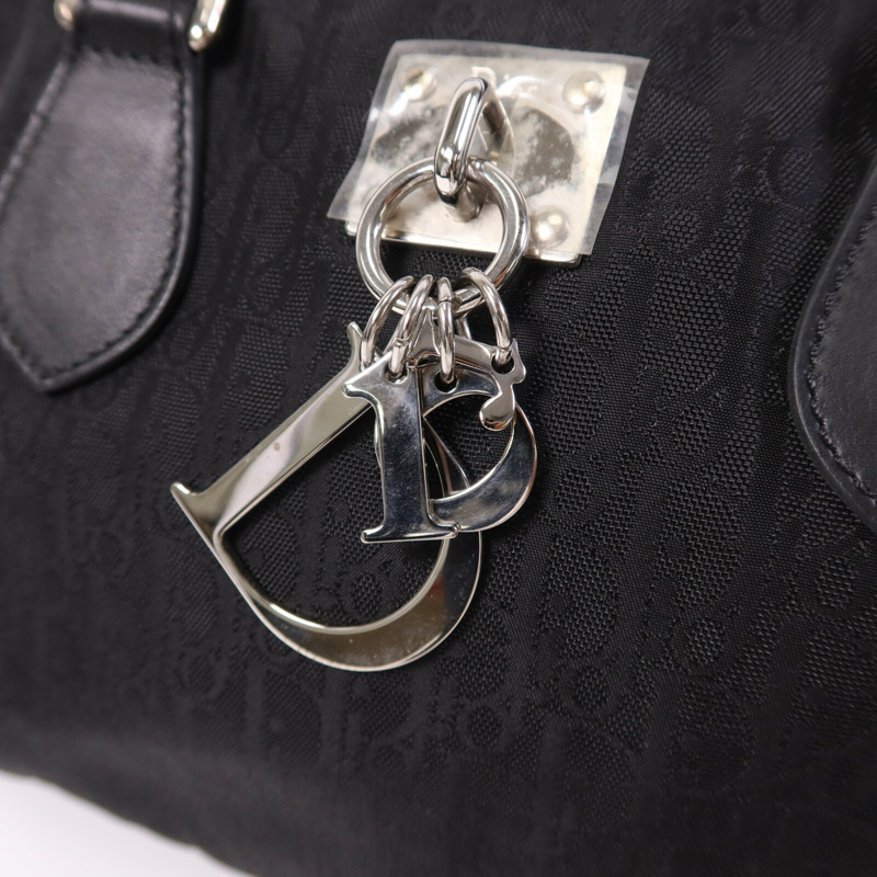 Dior 帆布Tote Bag銀扣手挽袋-10