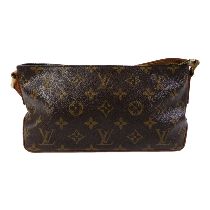 LOUIS VUITTON Monogram Trotteur金扣肩背袋-1