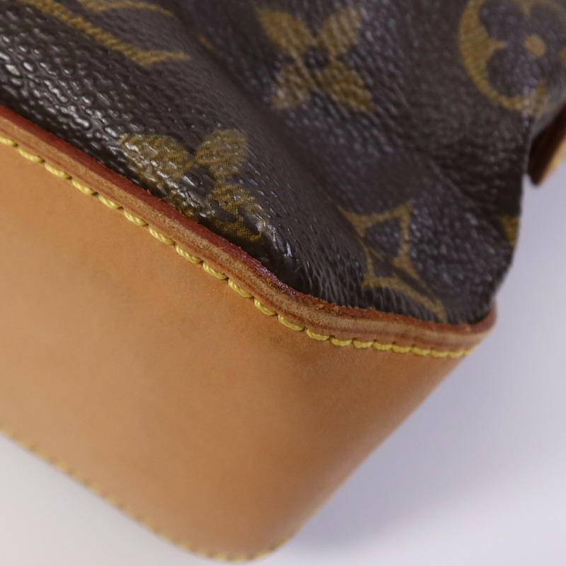 LOUIS VUITTON Monogram Trotteur金扣肩背袋-4