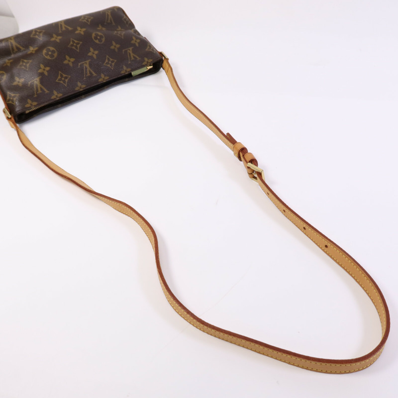 LOUIS VUITTON Monogram Trotteur金扣肩背袋-8