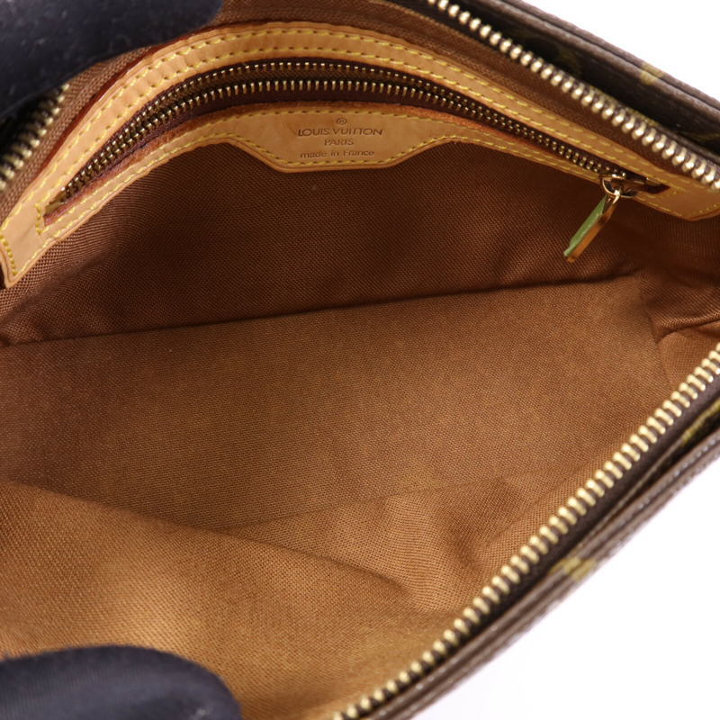 LOUIS VUITTON Monogram Trotteur金扣肩背袋-11