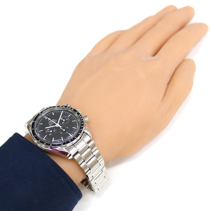 歐米茄超霸系列腕錶，不鏽鋼材質，3560自動上鍊機芯，已翻新，77009XXX，男士，歐米茄計時碼錶，瑕疵品，不防水-1