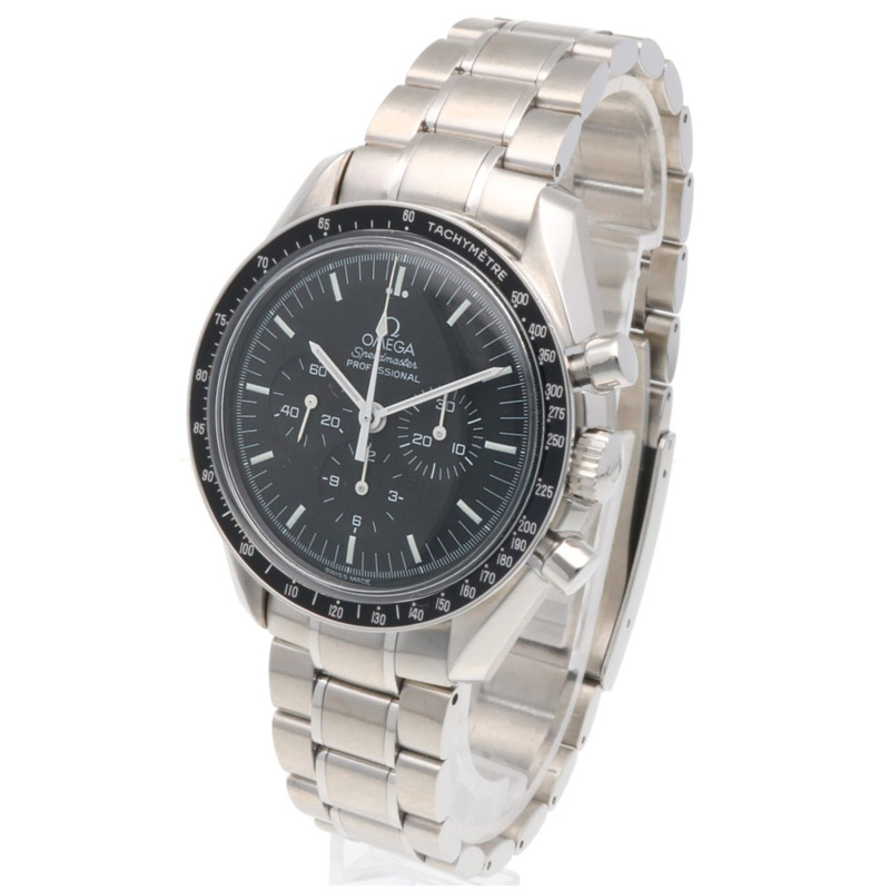 歐米茄超霸系列腕錶，不鏽鋼材質，3560自動上鍊機芯，已翻新，77009XXX，男士，歐米茄計時碼錶，瑕疵品，不防水-2