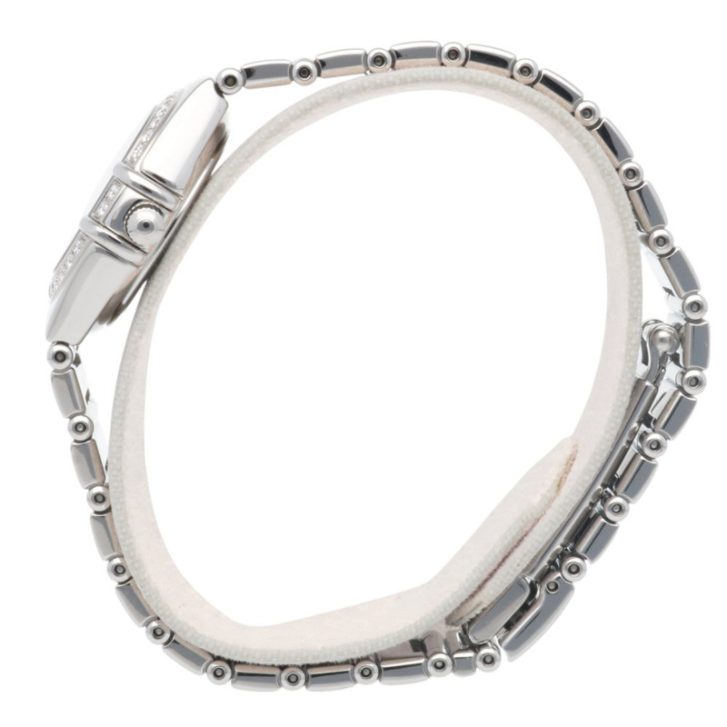 歐米茄星座系列 Iris 腕錶，不鏽鋼材質，石英機芯，女士款，鑲鑽錶圈，多寶石鑲嵌，貝殼錶盤。-3