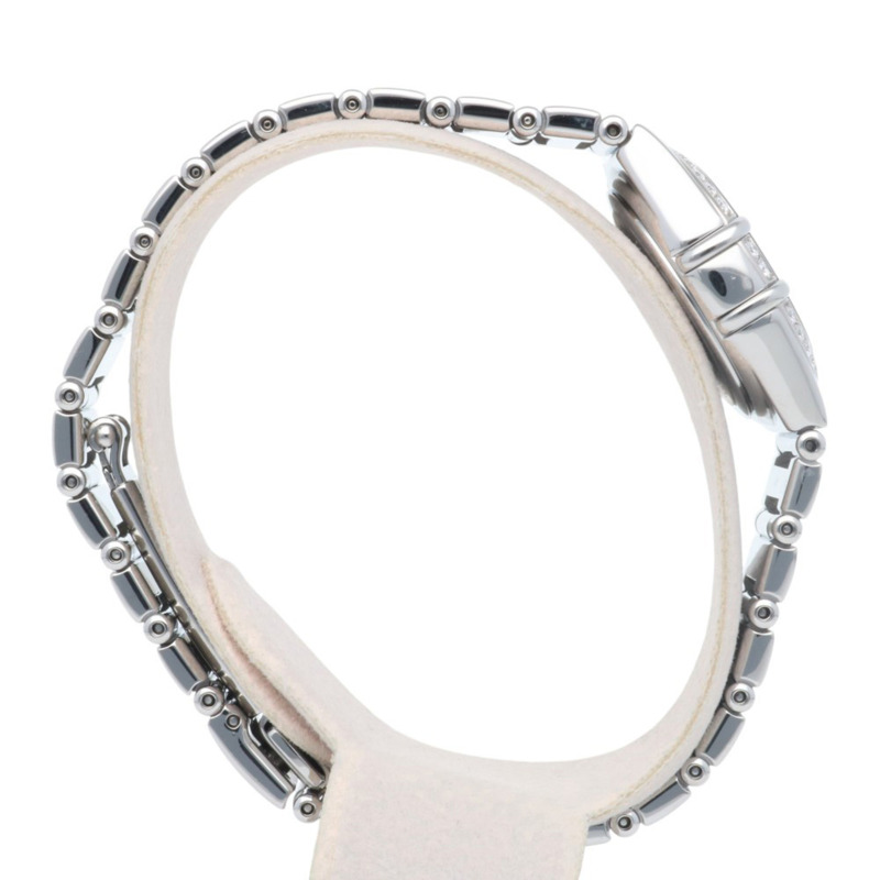 歐米茄星座系列 Iris 腕錶，不鏽鋼材質，石英機芯，女士款，鑲鑽錶圈，多寶石鑲嵌，貝殼錶盤。-6