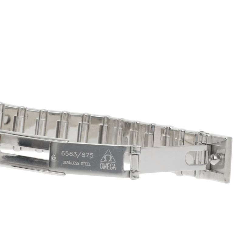 歐米茄星座系列 Iris 腕錶，不鏽鋼材質，石英機芯，女士款，鑲鑽錶圈，多寶石鑲嵌，貝殼錶盤。-8