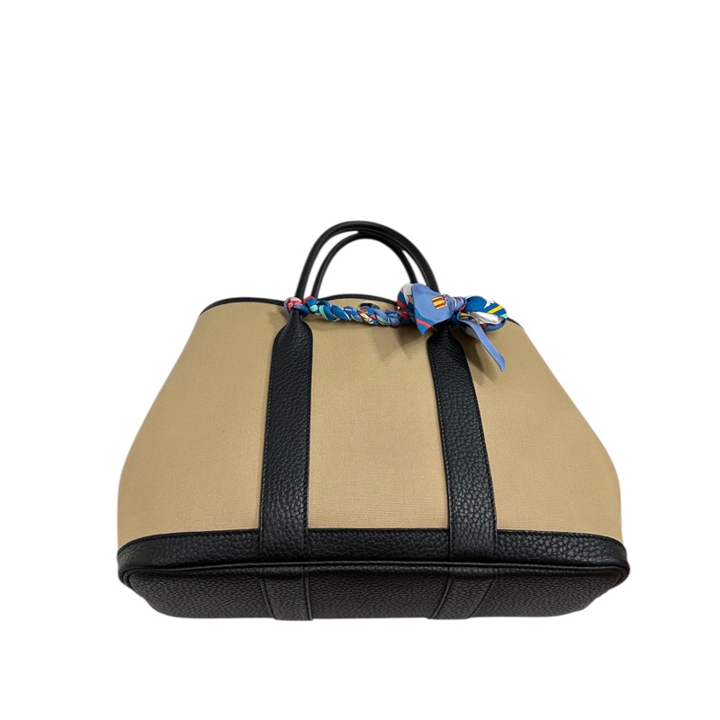 Hermès Garden Party 30 Canvas Trench / Noir 風衣灰-7