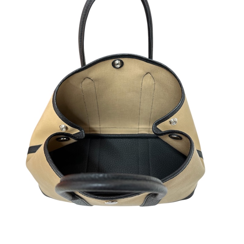 Hermès Garden Party 30 Canvas Trench / Noir 風衣灰-8