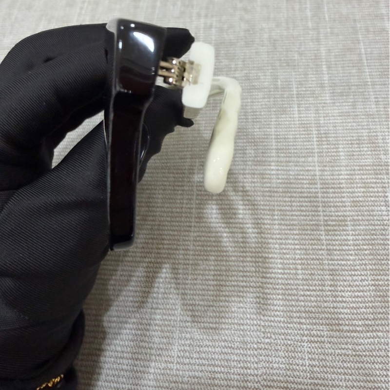 香奈兒 菱格紋連排Logo熊貓🐼墨鏡-9