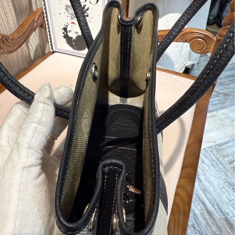 Hermes 黑白熊猫花园30 有肩带 框H-5