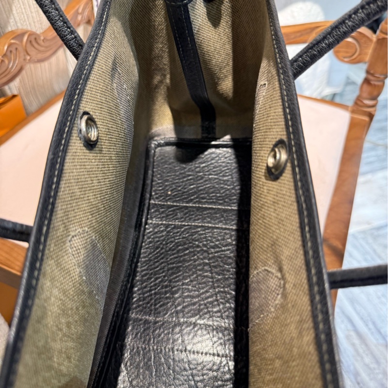 Hermes 黑白熊猫花园30 有肩带 框H-8