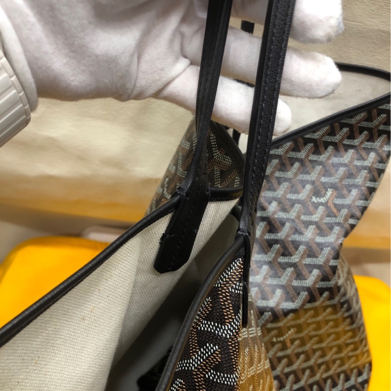Goyard 戈雅 黑色大号购物袋-3