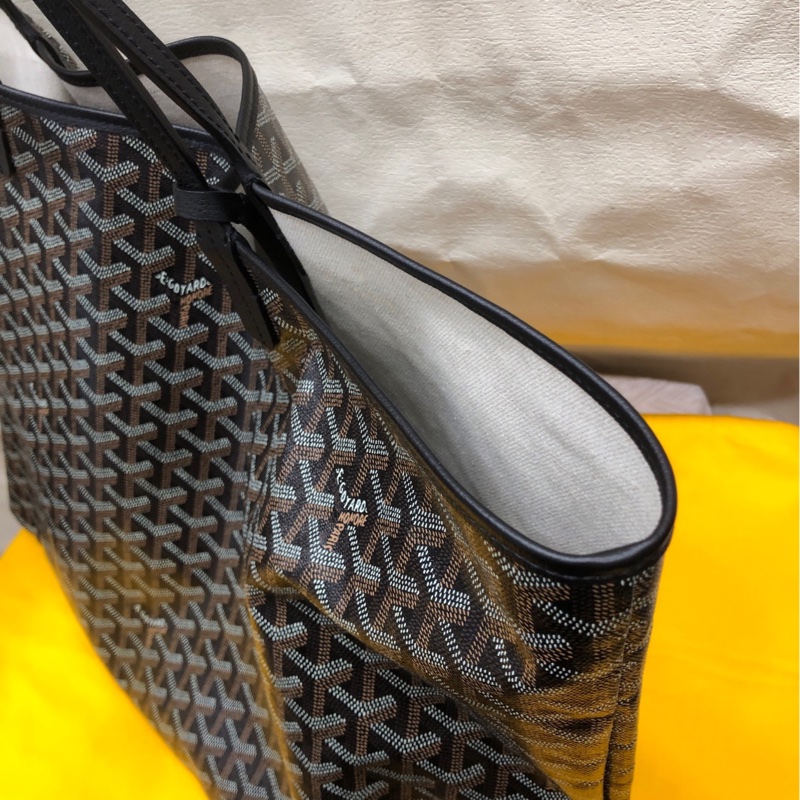Goyard 戈雅 黑色大号购物袋-4