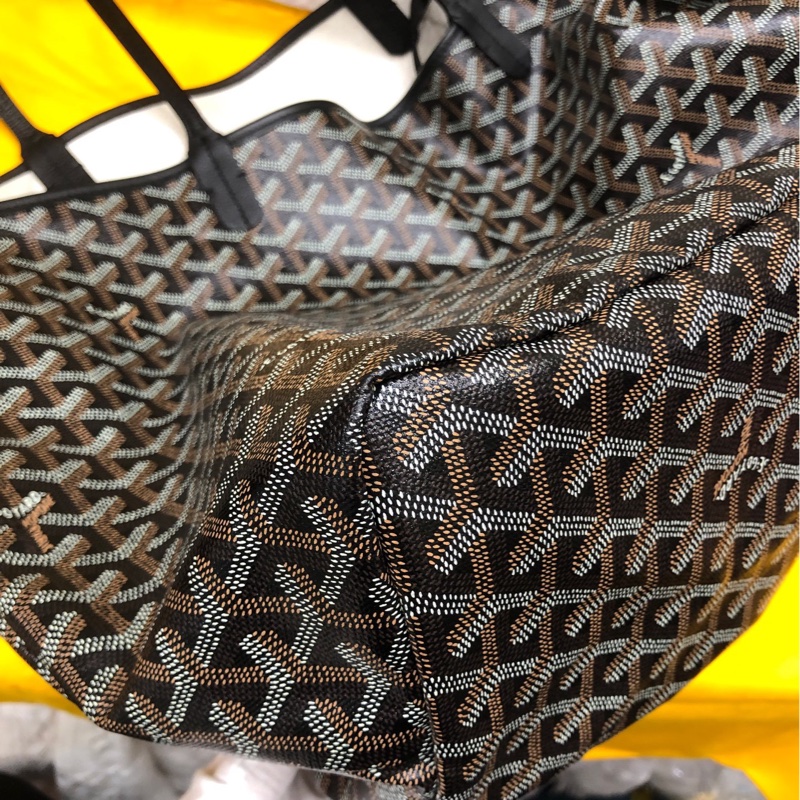 Goyard 戈雅 黑色大号购物袋-5