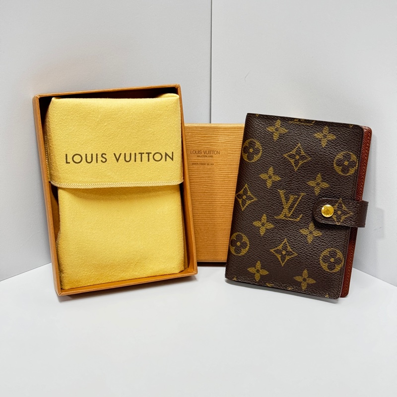 【超稀有💗】 LV 經典老花 筆記本夾 全套配件齊全 專櫃20800！-0