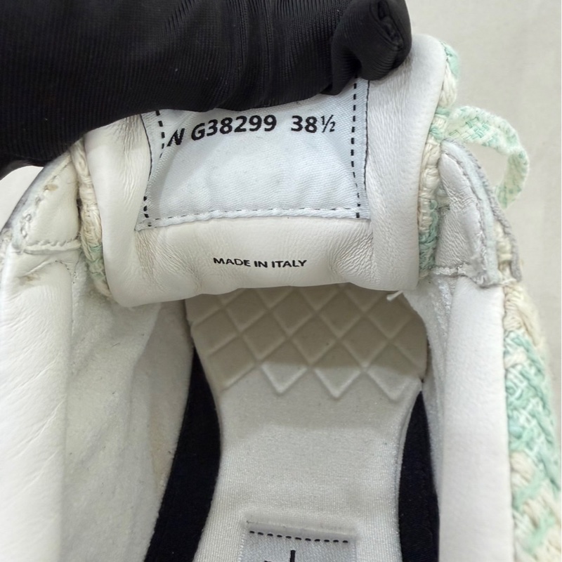 香奈兒 Chanel 毛呢鞋 淺綠色運動球鞋-19