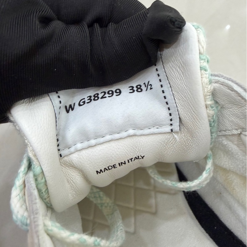 香奈兒 Chanel 毛呢鞋 淺綠色運動球鞋-30