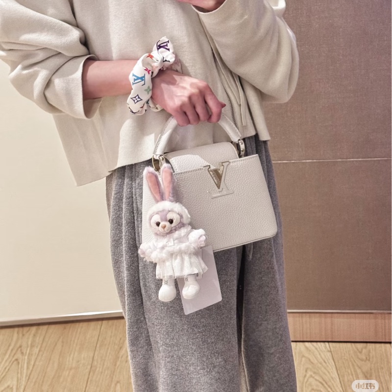 ෆ LV Capucines East-West Mini高訂款✨白月光-2