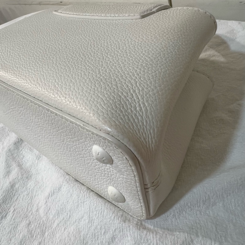 ෆ LV Capucines East-West Mini高訂款✨白月光-21