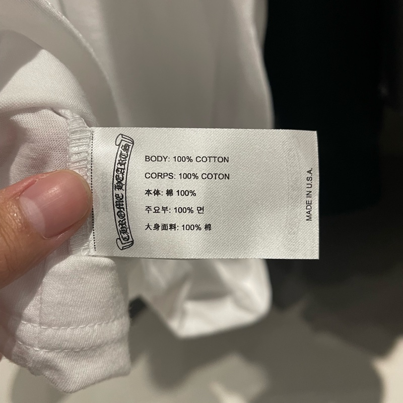 Chrome Hearts 粉色馬蹄印花 短T 克羅心 XL-7