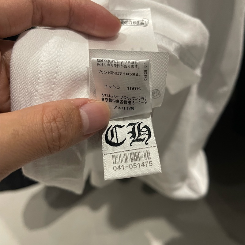 Chrome Hearts 粉色馬蹄印花 短T 克羅心 XL-9