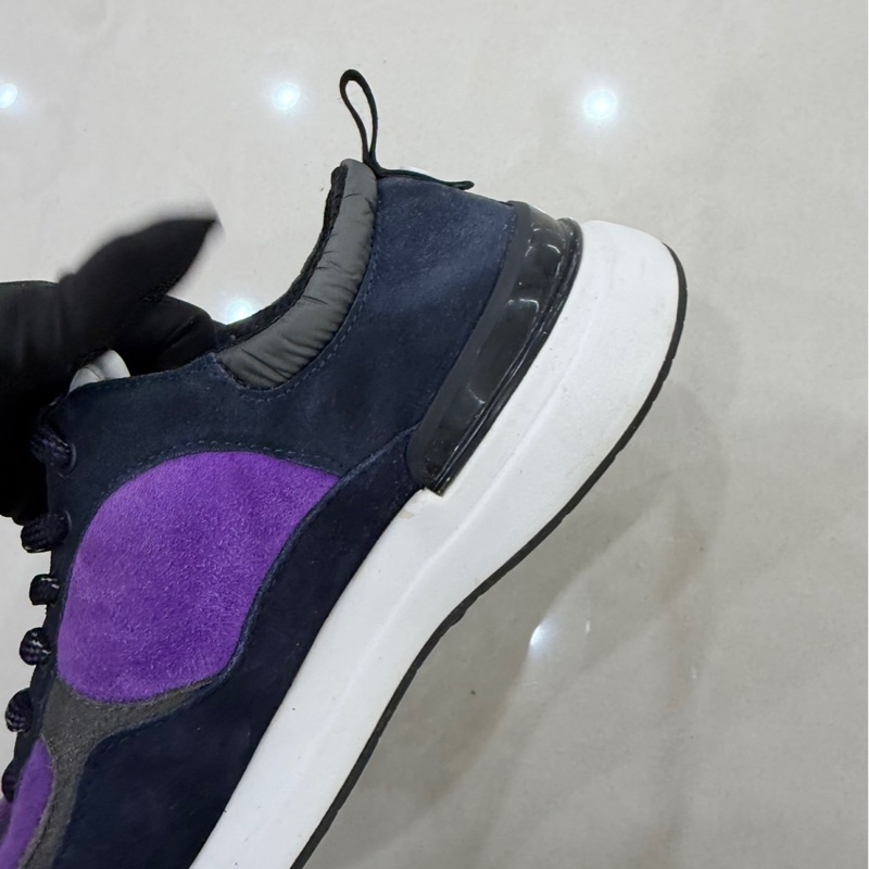 Chanel 香奈兒 海軍藍紫運動鞋-5