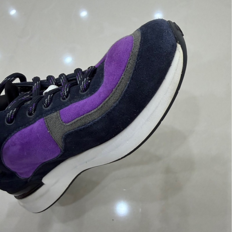 Chanel 香奈兒 海軍藍紫運動鞋-14