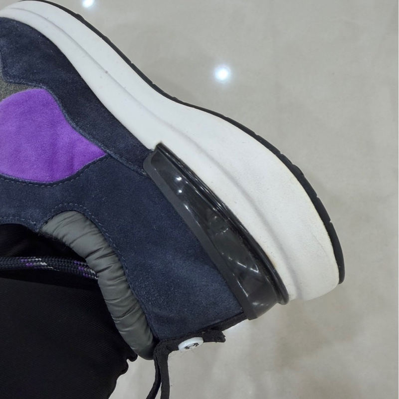 Chanel 香奈兒 海軍藍紫運動鞋-15