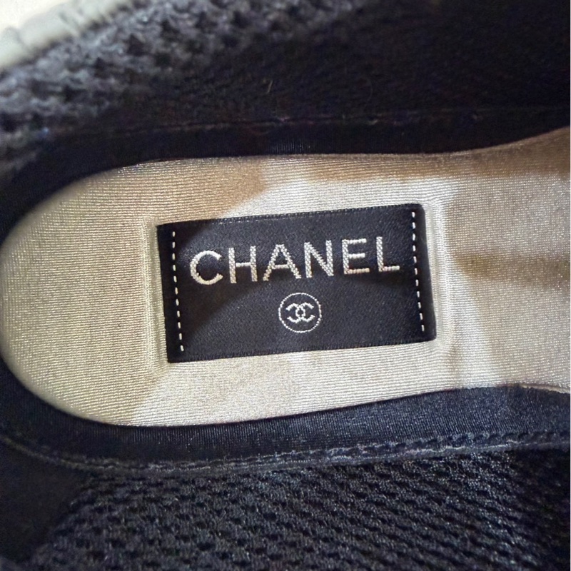 Chanel 香奈兒 海軍藍紫運動鞋-24