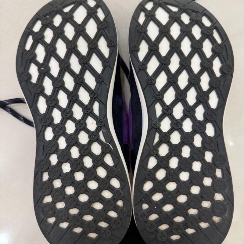 Chanel 香奈兒 海軍藍紫運動鞋-26