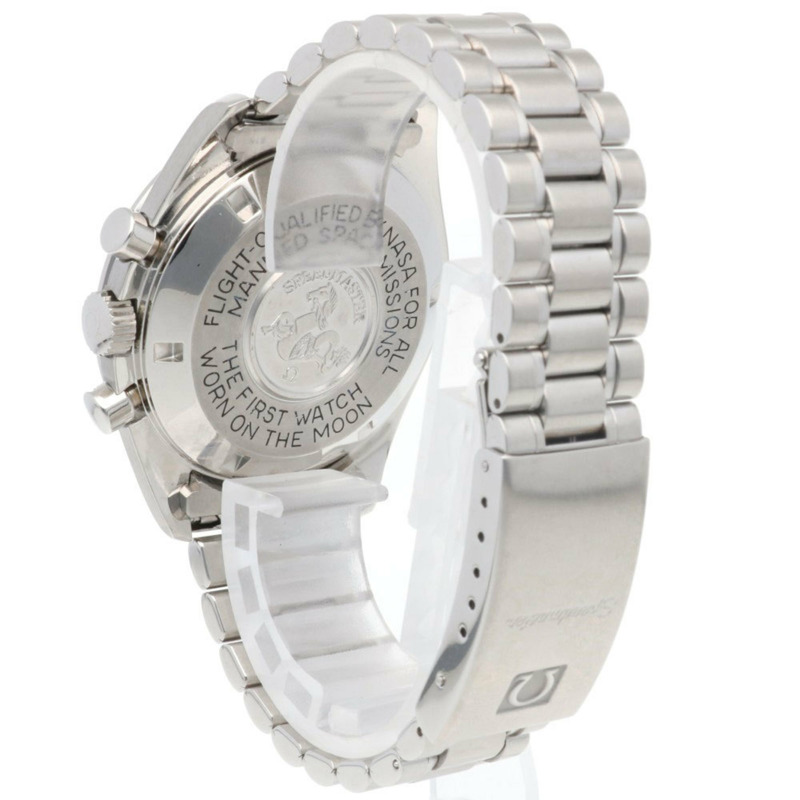 歐米茄超霸系列男士不鏽鋼自動計時腕錶，不防水，已翻新-4