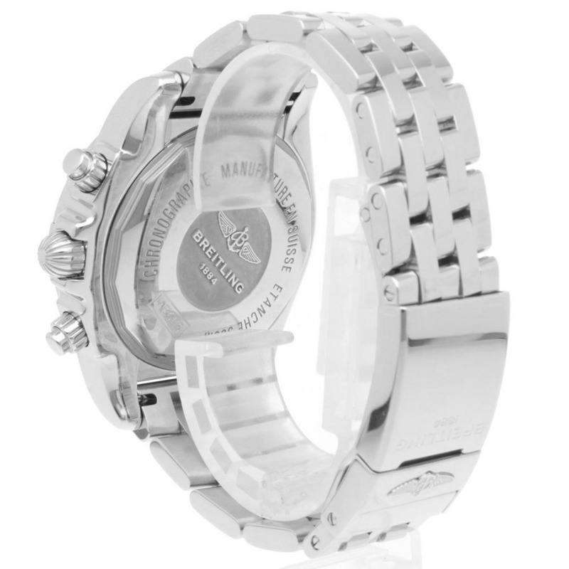 百年靈 Chronomat 腕錶，不鏽鋼材質，AB0115，自動機械，男士腕錶，日本限定，已翻新-4