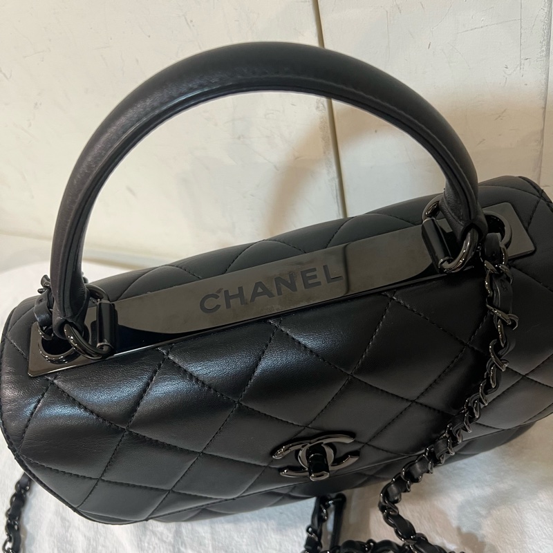 ෆ Chanel Trendy CC 黑武士🈶購證-9