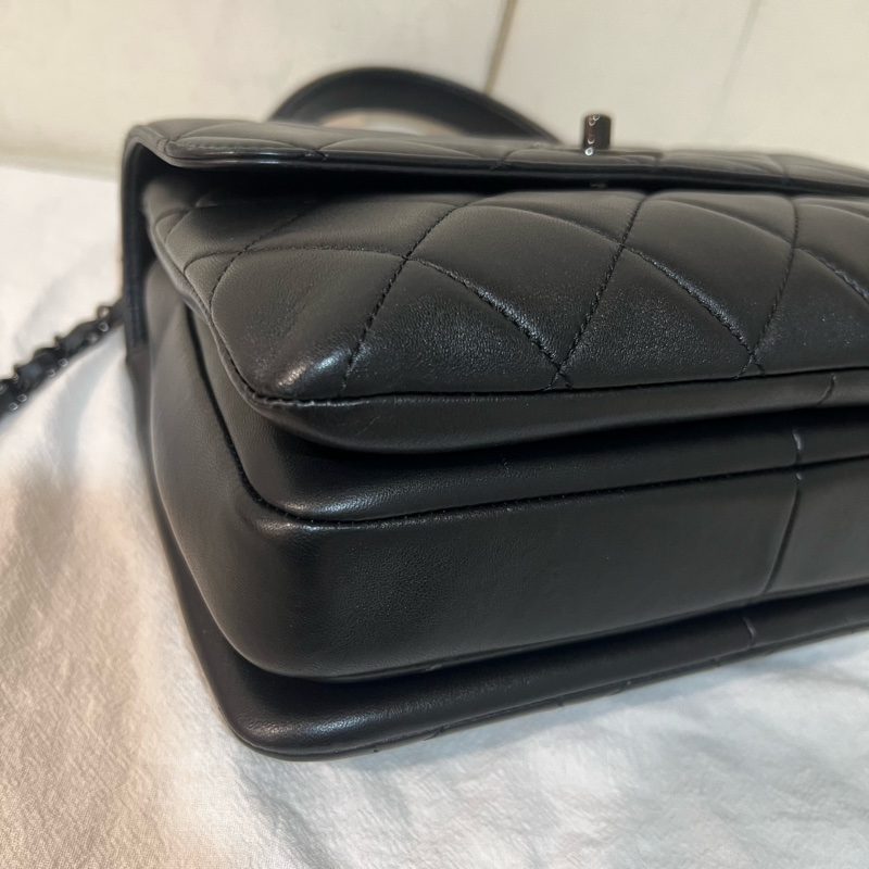 ෆ Chanel Trendy CC 黑武士🈶購證-10