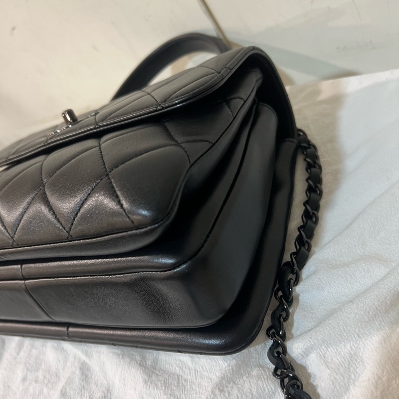 ෆ Chanel Trendy CC 黑武士🈶購證-12