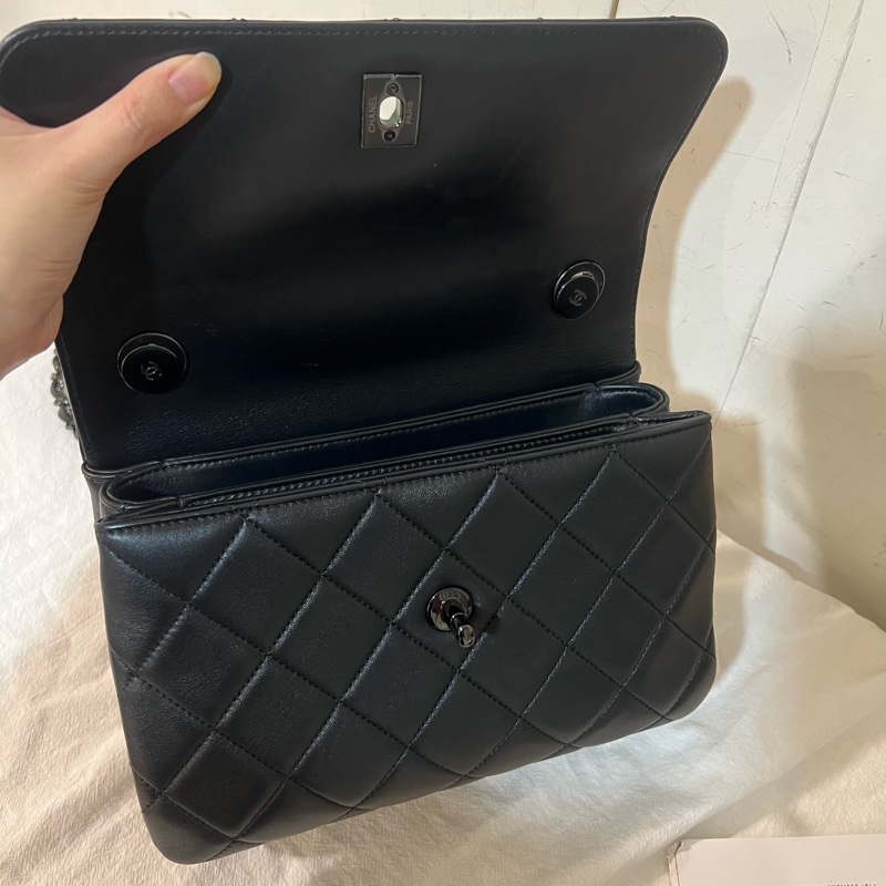ෆ Chanel Trendy CC 黑武士🈶購證-17