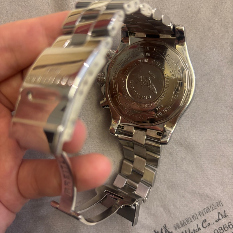 BREITLING1884 原鑲鑽 男錶-4