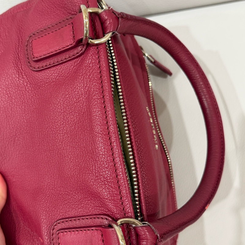 Givenchy 紀梵希桃紅色肩背包-11